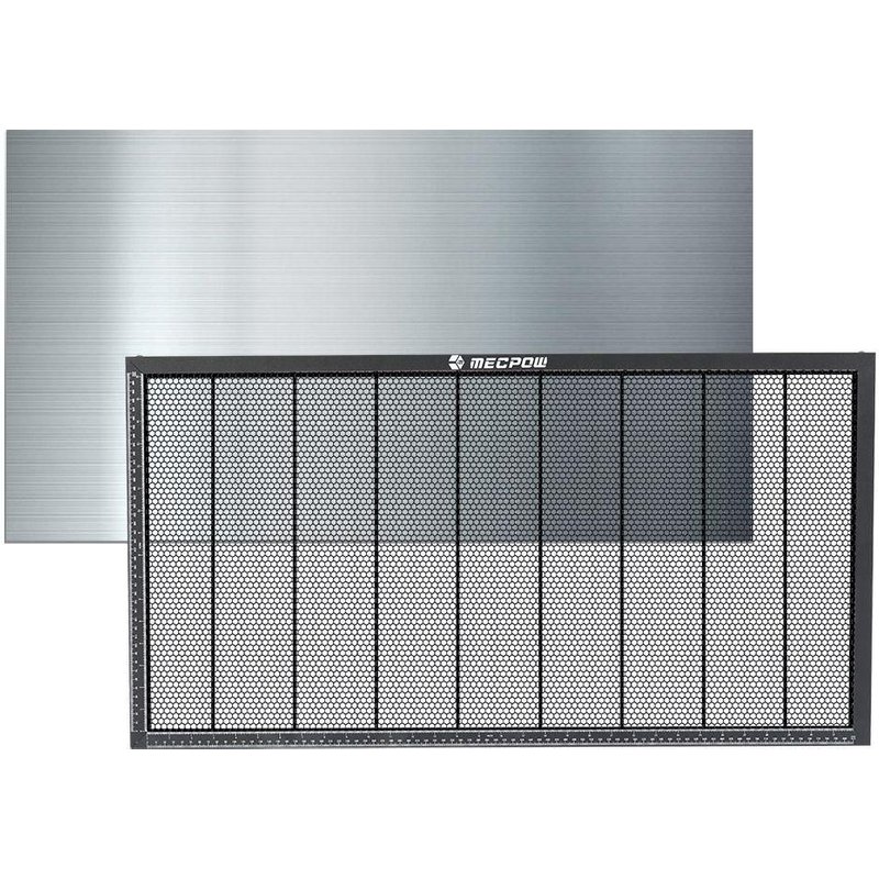 Mecpow H48 450*850mm graveur Laser nid d'abeille Table de travail plate-forme pour Machine de découpe de gravure Laser