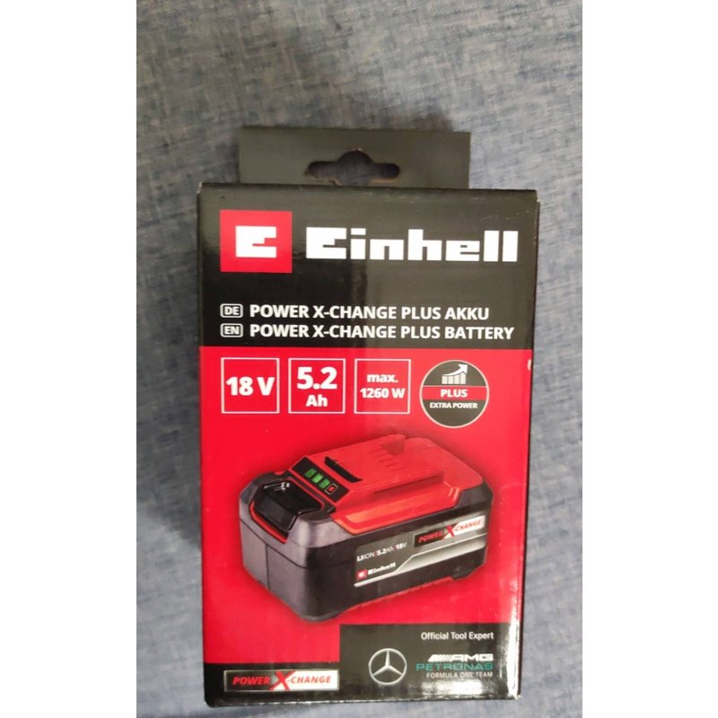 Batteries Einhell Plus Batterie 18Volt 5,2Ah