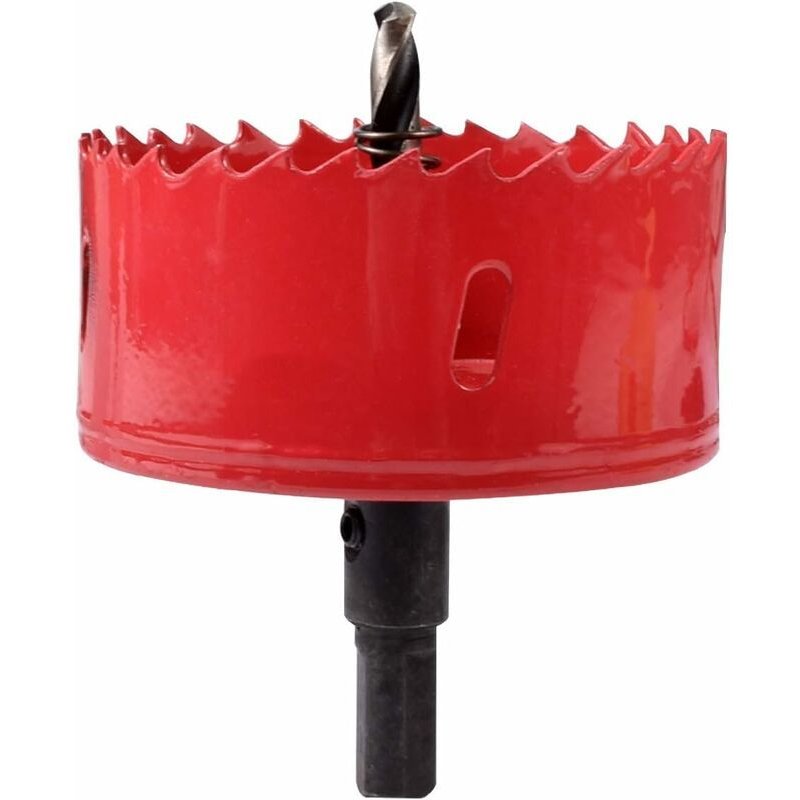 M42 HSS Scie Cloche Bi-Métal 80mm, Scie Trèpan Pour Fer, Aluminium, Bois, Cloison Sèche, Tuyau, Plastique, Panneau De Fibres De Bois