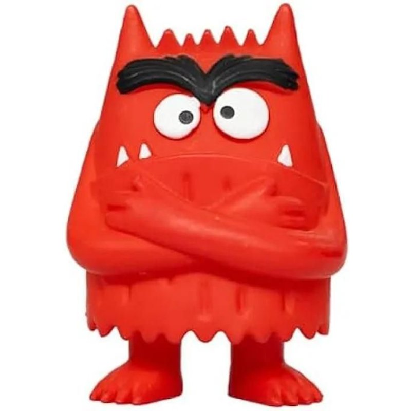 Figurine Non Articulée - Comansi - Figurine En Pvc - Peinte À La Main - Pour Enfants - Rouge