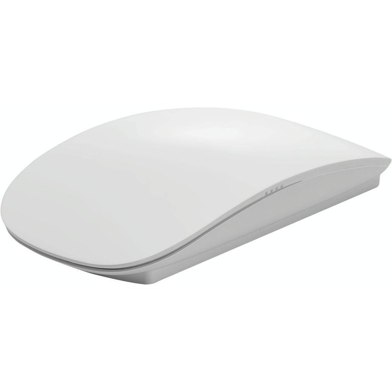 Souris Sans Fil Tactile 1200 DPI Pour Mac Et PC Blanc 10m Plug And Play Blanc YONIS