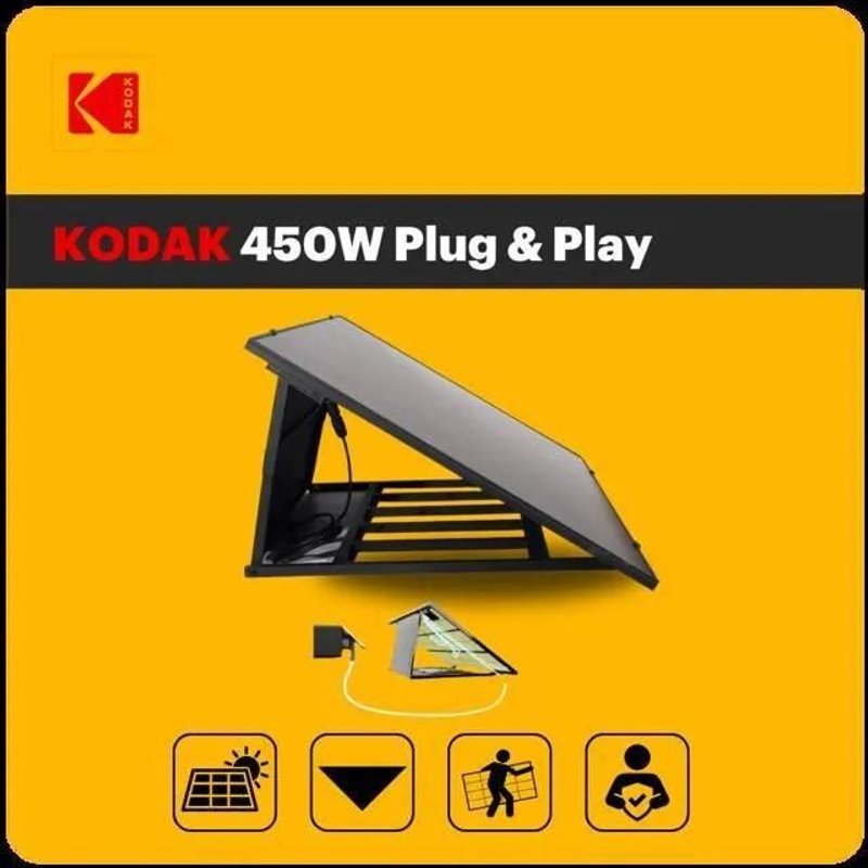 Station solaire KODAK 450w Plug & Play