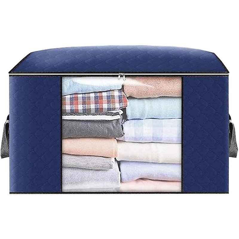 Sacs De Rangement Pliables De Grande Capacité Pour Vêtements, Couvertures Et Jouets - Organisateurs Durables Et Portables Avec Fermeture Éclair