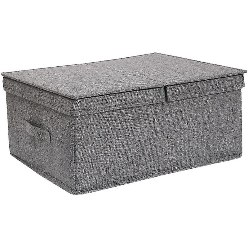 Bacs De Rangement Pliables Élégants Avec Couvercles ¿ Organisateurs En Tissu Durable Pour Vêtements, Jouets Et Plus Encore