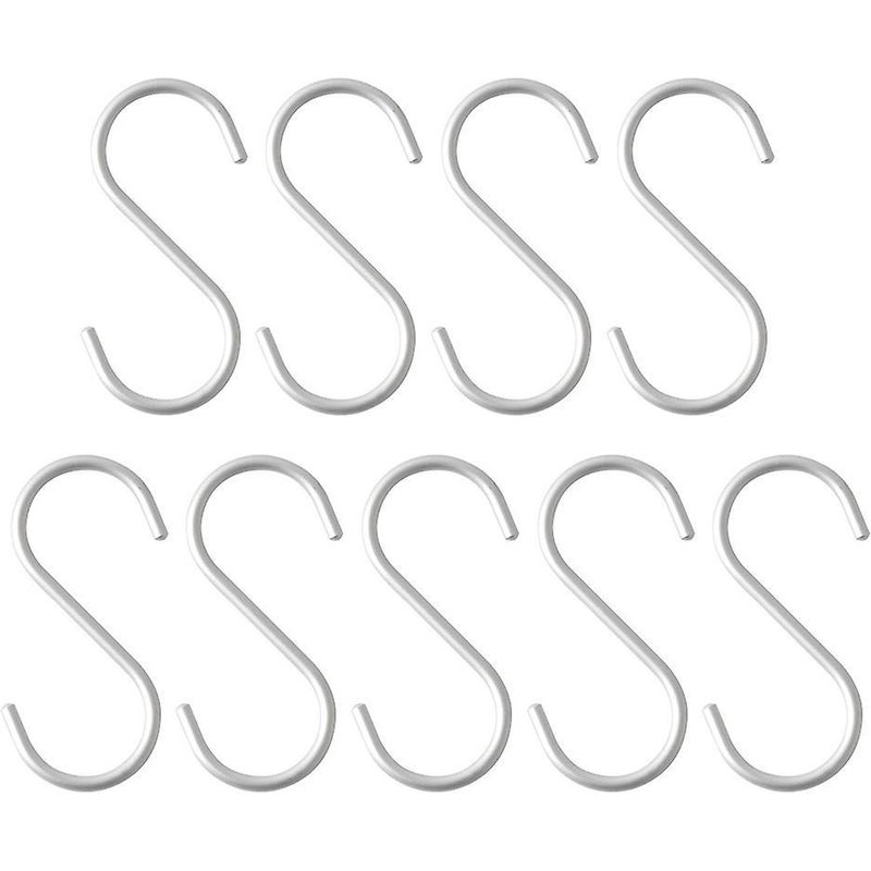9 Crochets En S Robustes Pour Un Rangement Polyvalent - Cintres En Alliage D'aluminium Pour La Maison, La Cuisine Et Les Voyages