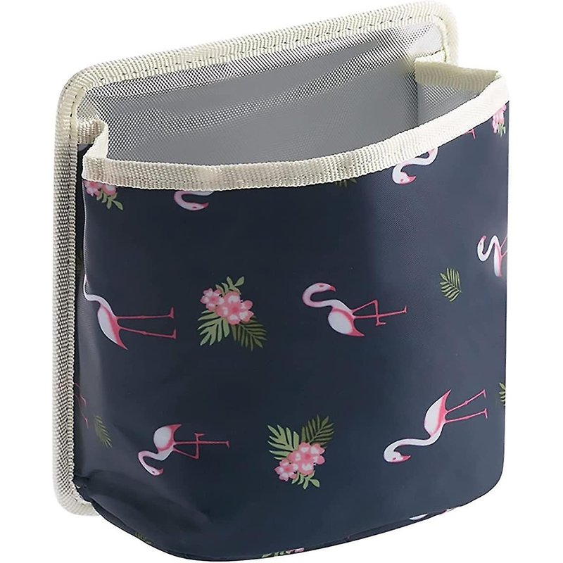 Poubelle de voiture compacte et pliable avec intérieur étanche ¿ Idéale pour ranger les sièges avant et arrière ¿ Bleu