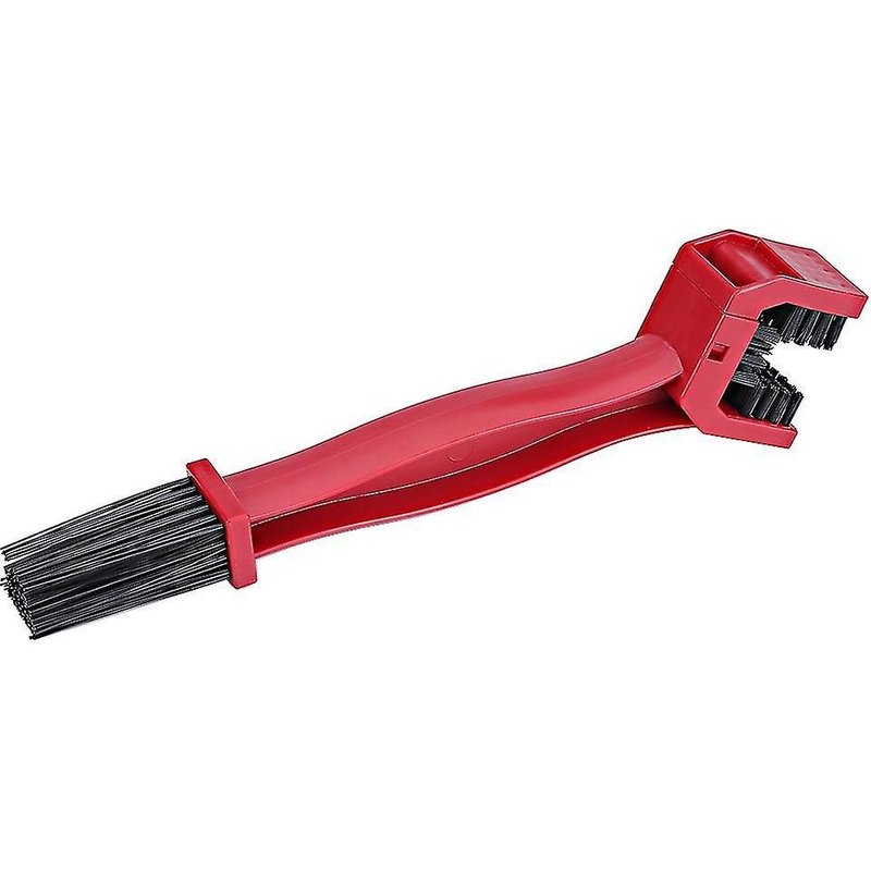 Brosse de nettoyage pour chaîne de moto et de vélo - Nettoyant pour pédalier léger, durable et efficace pour motocross et vélos