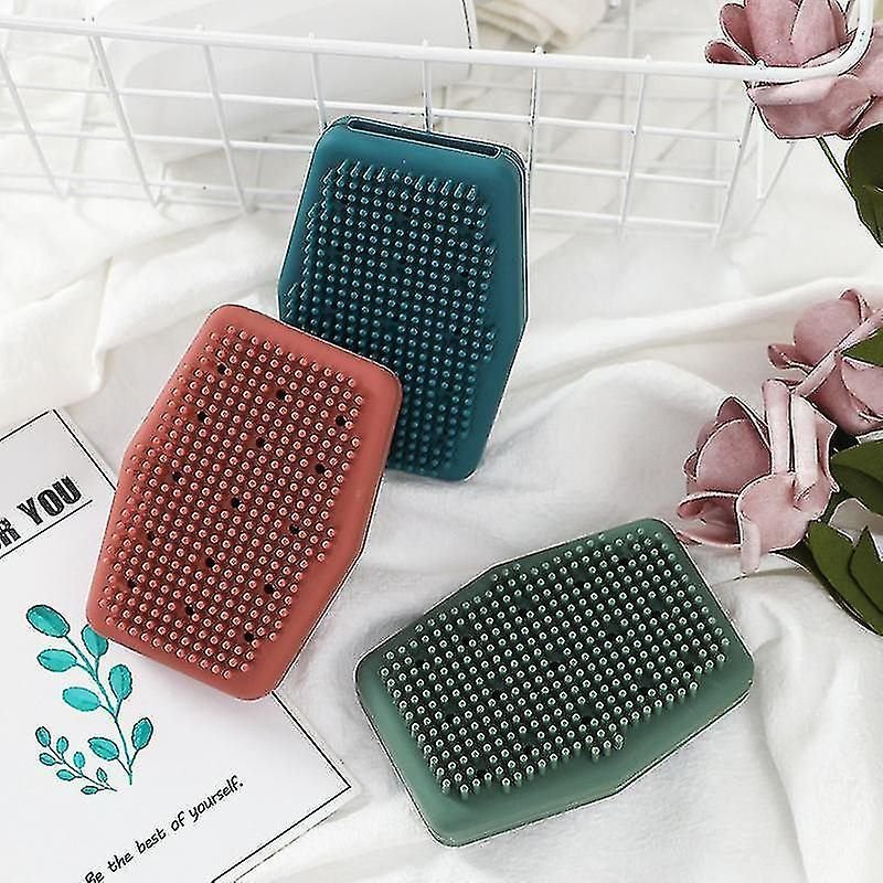 Brosse corporelle en silicone pour baby shower ¿ Nettoyant et massant doux pour éliminer la boue, la saleté et rajeunir la peau