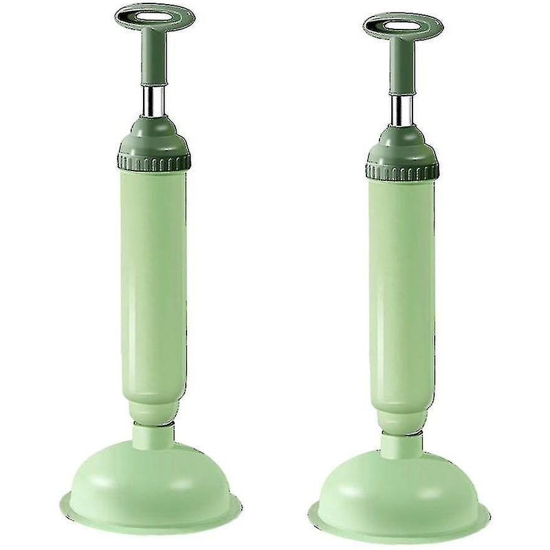 Lot de 2 déboucheurs de toilettes durables avec poignée confortable - Déboucheur efficace pour la maison, le bureau et l'hôtel