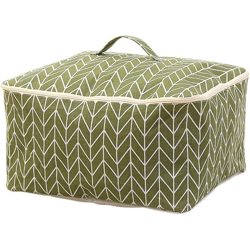 Sac De Rangement En Lin Résistant À La Poussière - Idéal Pour Vêtements, Couvertures, Jouets Et Plus Encore - Design Léger Et Portable