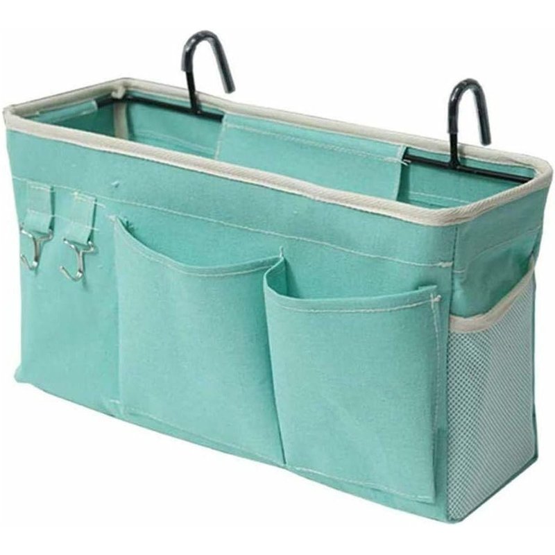 Chariot De Chevet Polyvalent Et Support Pour Sac De Rangement Pour Lits Superposés, Lits D'hôpital Et Dortoirs - Organiseur Peu Encombrant