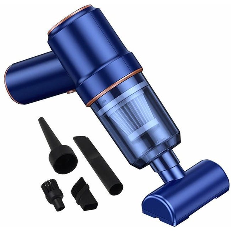 Aspirateur à main sans fil - Aspiration 8 kPa, dépoussiéreur et souffleur de poussière pour le nettoyage de la maison et de la voiture