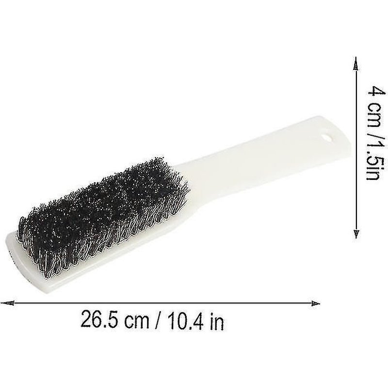 Brosse à récurer à poils durables avec manche ergonomique - Poils de sanglier pour un nettoyage efficace et un confort optimal