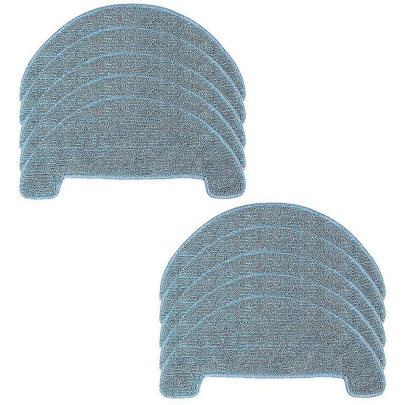 Lot de 10 lingettes microfibres pour aspirateur robot R500/R500+ - Lavables et réutilisables pour un nettoyage efficace