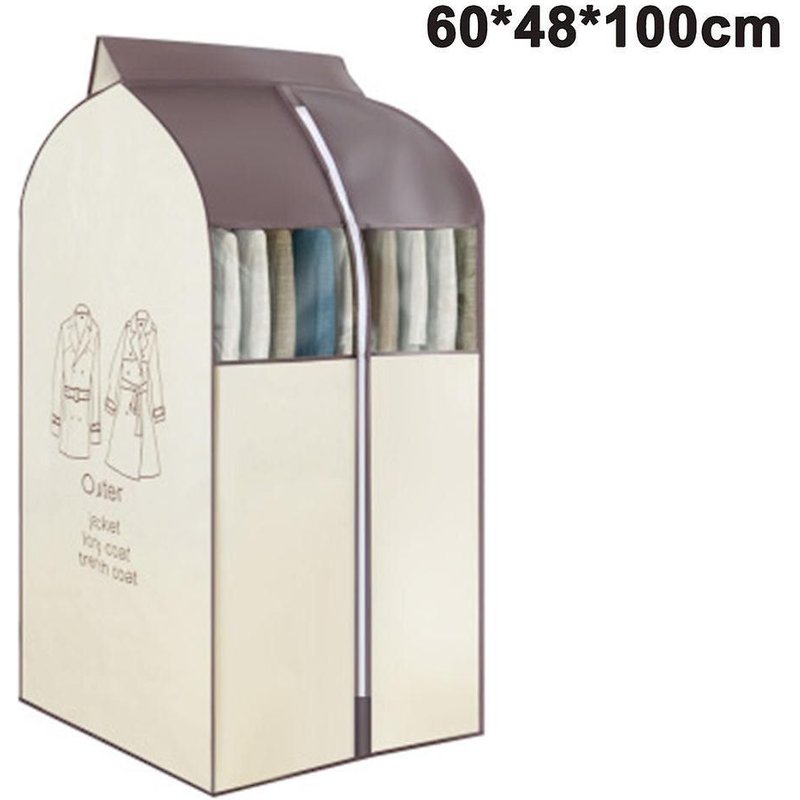 Housse De Protection Anti-Poussière 120 X 150 Cm ¿ Résistante Aux Déchirures, Respirante, Avec Fenêtre Transparente Pour Un Accès Et Un Rangement Faciles