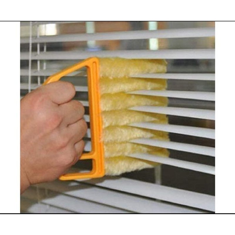 Mini outil de nettoyage pour stores vénitiens - Brosse à poussière efficace pour stores vénitiens, lavable et ergonomique pour un nettoyage facile