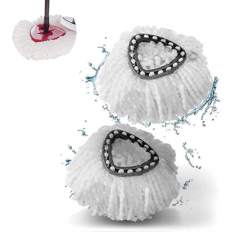 TĂȘte de balai de rechange de haute qualitĂ© - Fibres extra-Ă©paisses et durables pour un nettoyage supĂ©rieur, lavable en machine, ajustement parfait