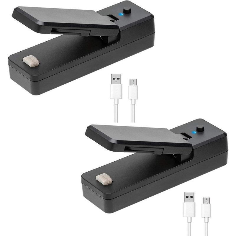 Mini-scelleuse et coupeuse de sacs portable 2 en 1 - Thermoscelleuse rechargeable pour collations, écologique et compacte