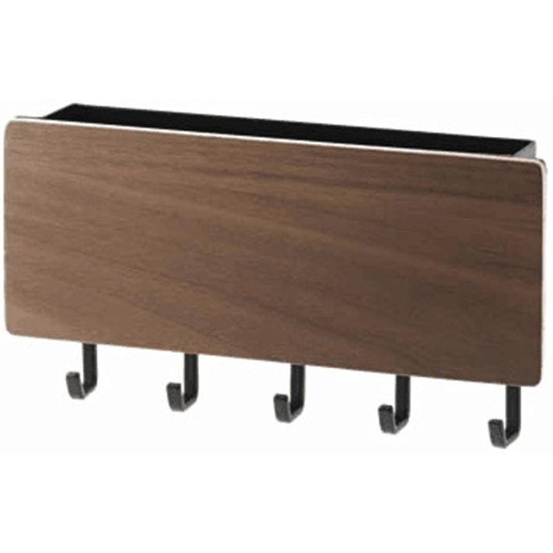 Porte-Clés Mural Et Organiseur Avec Crochets : Une Solution De Rangement Élégante Pour Les Entrées Et Les Couloirs De La Maison