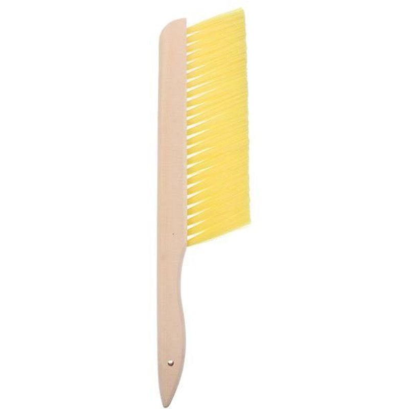 Brosse à abeilles durable avec manche en bois ¿ Poils doux pour une apiculture sûre ¿ Outil essentiel pour les apiculteurs