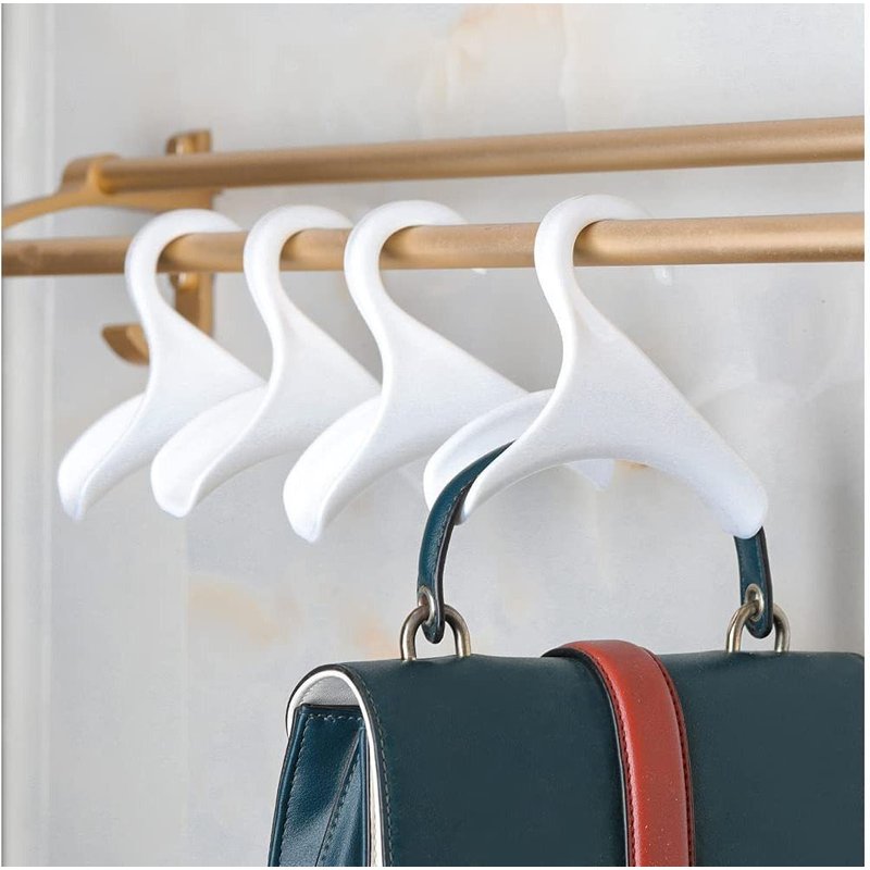 Lot De 4 Crochets De Rangement Pour Sacs À Main ¿ Crochets Durables Pour Foulards, Cravates, Ceintures Et Accessoires ¿ Solution Peu Encombrante