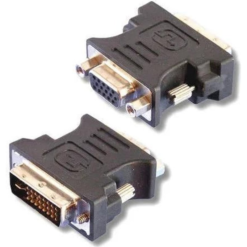 Adaptateur DVI-I mâle / HD15 femelle