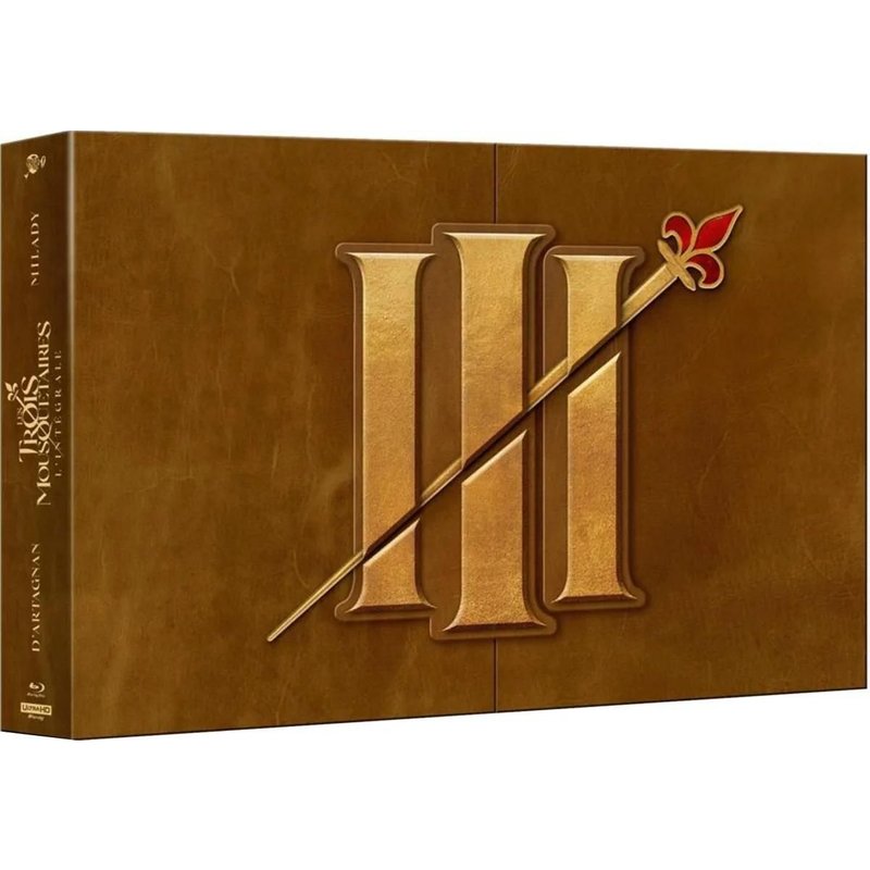 Les Trois Mousquetaires - L'intégrale - D'artagnan + Milady - Coffret Collector Édition Limitée Avec Fermoir En Métal Et Sa Petite Épée - 2 4k Ultra Hd + 2 Blu-Ray + 1 Blu-Ray Bonus