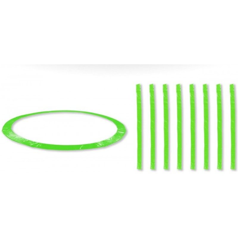Accessoires Trampoline Pack Relooking Trampoline 10ft - 305cm - 8 Perches - Vert Pomme