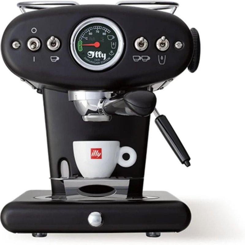 Illy X1 Anniversary - Compatible ESE et Café Moulu - Noir