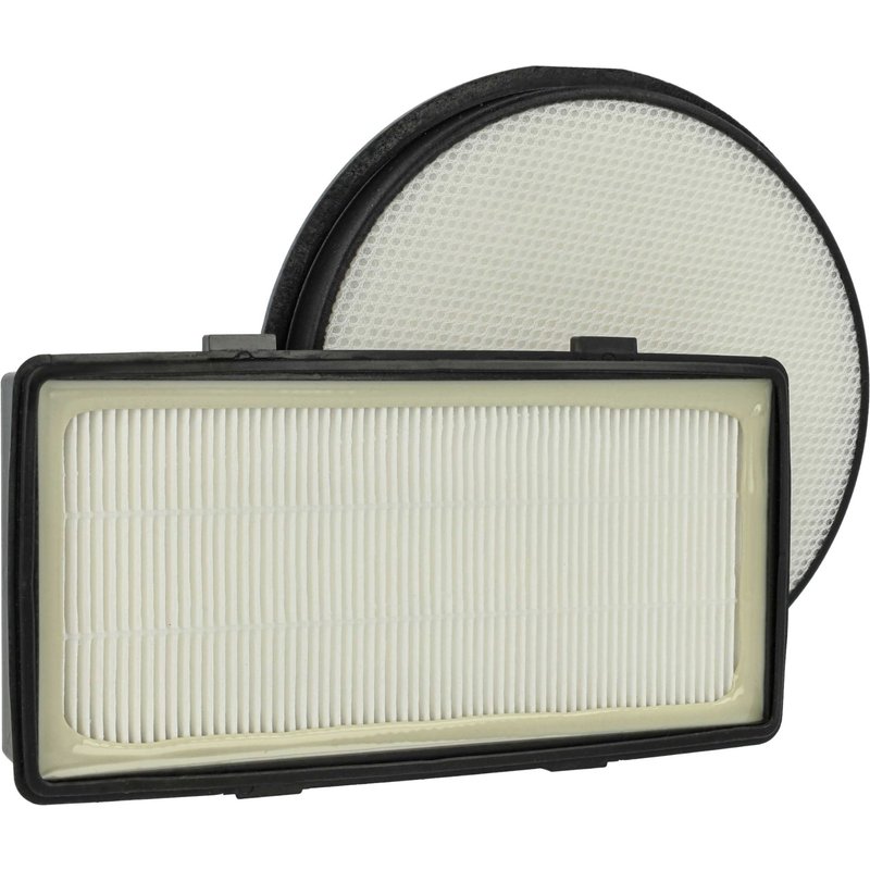 vhbw Lot de 2 filtres compatible avec Rowenta RO7611EA/410, RO7623EA/410, RO7631EA/411 aspirateur - filtre d'échappement, préfiltre