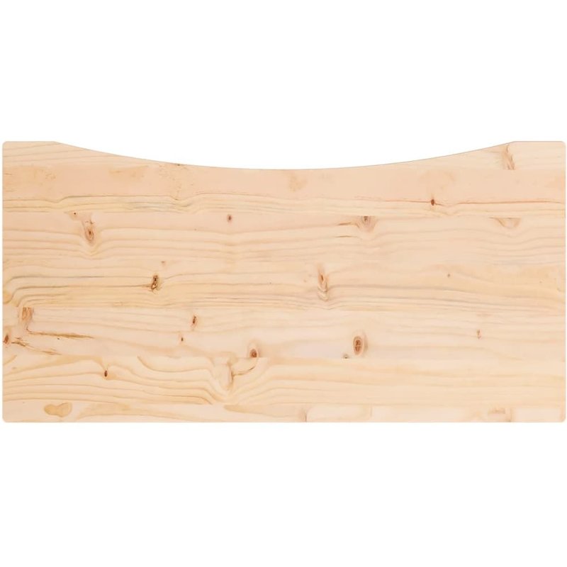 Vidaxl Dessus De Bureau 80x40x2,5 Cm Bois Massif De Pin