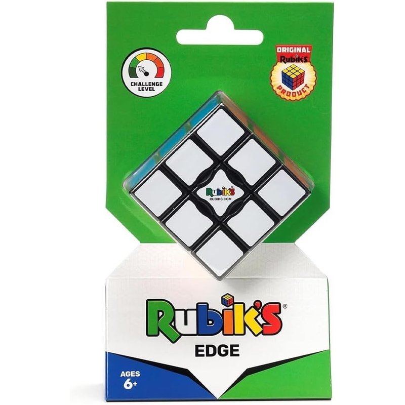 Rubik S Spin Master Le Cube 3 X 1 Edge Original Pour Débutants Casse-Tête Une Couche Pour Enfants Partir De 8 Ans
