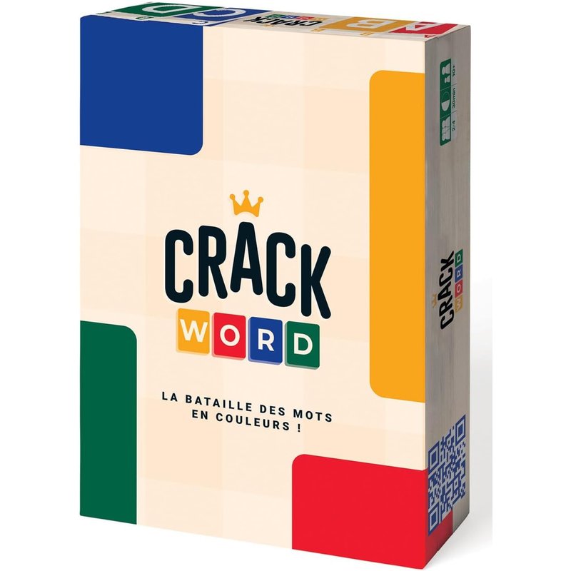 Hamiltion-Crack Word-Yaqua Studio-Jeu De Société Familial-Dans La Lignée De Crack List-Jeu De Mots-Tactique Et Malin-10 Ans Et Plus-2 À 4 Joueurs-Ambiance Garantie