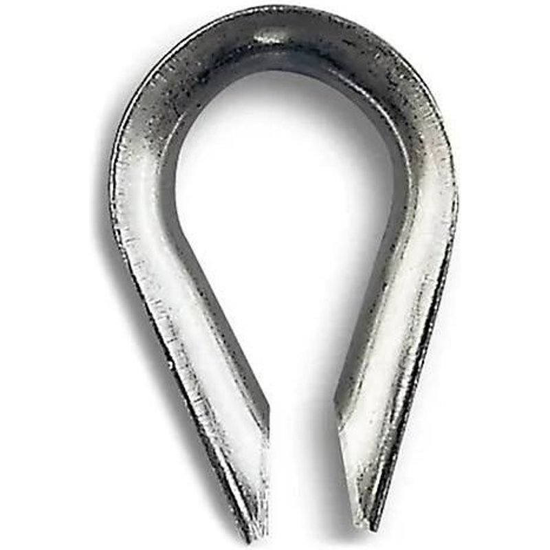 1 cosse-coeur en Inox ø 10 mm Acier inoxydable