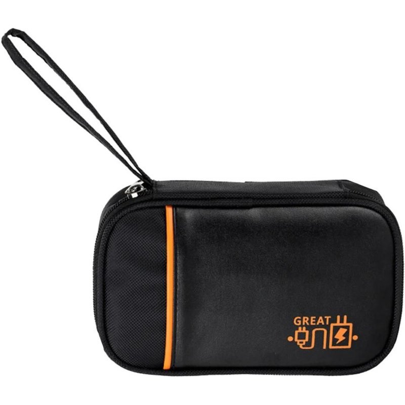 Sac De Rangement Pour Câble De Données Portable - Anti-Collision,Noir,19x12x3.5cm Noir,19*12*3.5cm