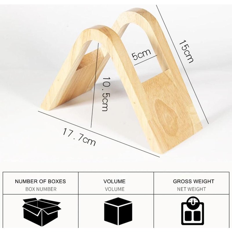 Porte-Filtre À Café Support De Conteneur De Papier De Filtre À Café Pour Bar De Cuisine Cafés Support En Bois Nouveau