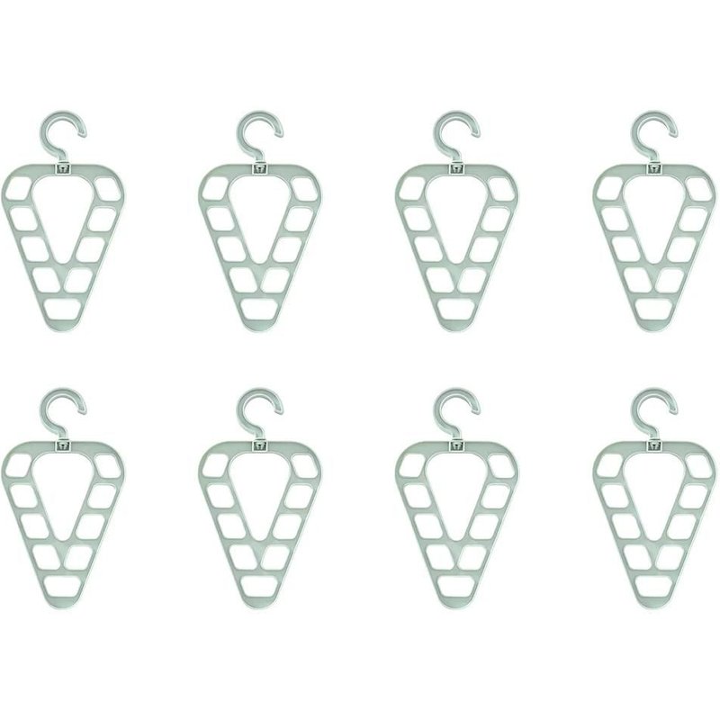 Porte-VĂȘtements Multifonctionnel Triangulaire - Force Uniforme,Vert Clair,8pcs Vert Clair,8pcs
