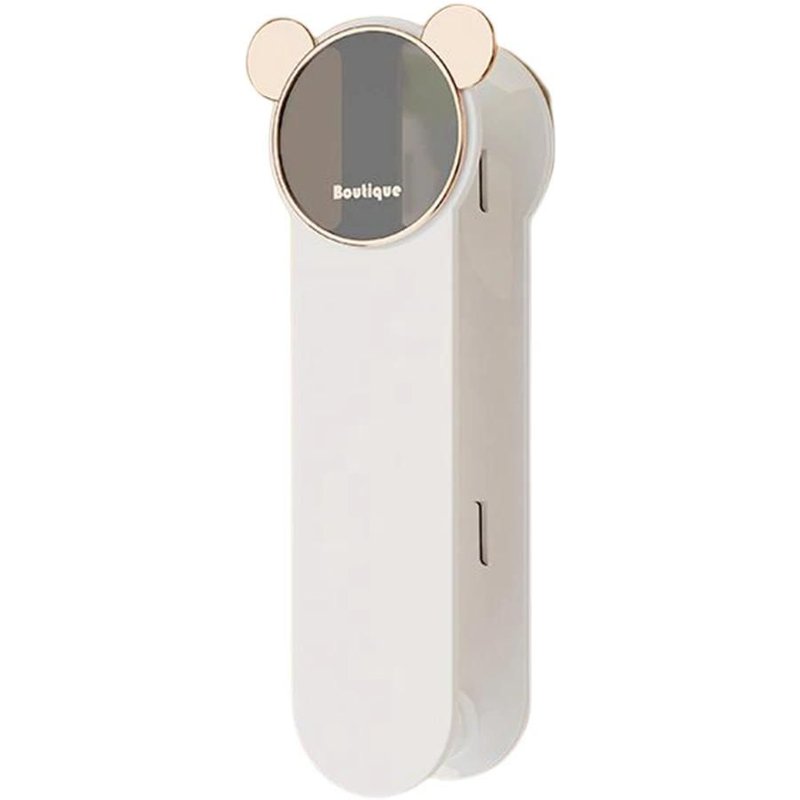 Cintre Mural Télescopique - Rack De Rangement Sans Perforation,Blanc Blanc