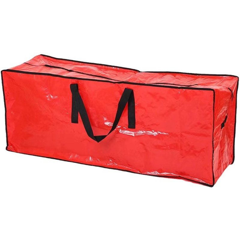 Sacs D'emballage Multifonctionnels Pour Coussins Meubles De Jardin Tissu Anti-Poussière Stockage Fermeture Éclair Cas Rouge,7,5 Pieds