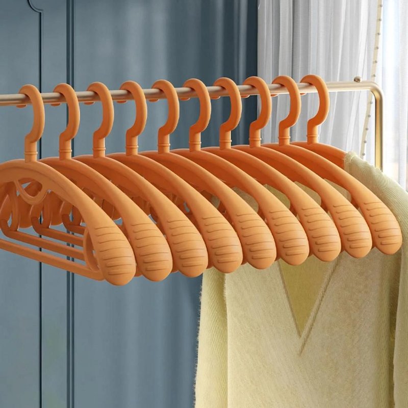 Porte-VĂȘtements Vintage - Ăpaule Large,AntidĂ©rapant,SĂ©choir Ăpais,Vert Avocat,10pcs Vert Avocat,10pcs