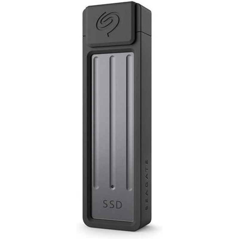 Seagate STMX1000400 - SSD - 1 To - ultra-compact - externe (portable) - USB 3.2 Gen 2 (USB-C connecteur) - gris foncé - avec Seagate Rescue Data Recovery