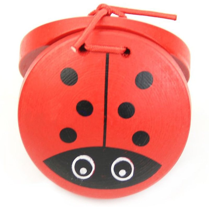 1pc Jouet Instrument De Percussion Musicale Castagnette En Bois De Carton Pour Enfants