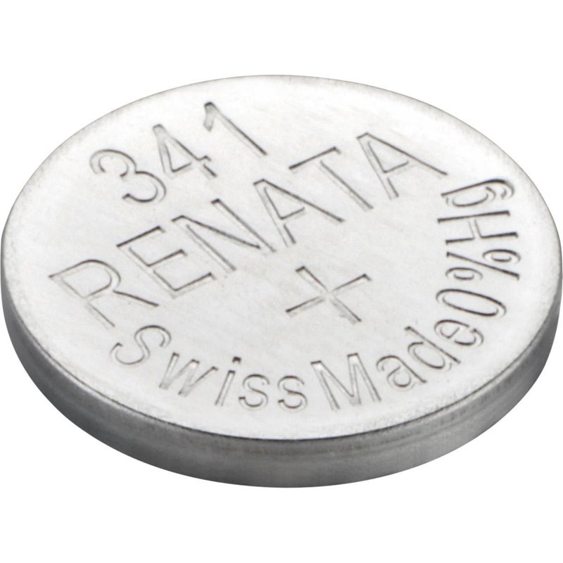 RENATA Pile bouton Silver Oxyde 341 / SR714 SW 0% mercure