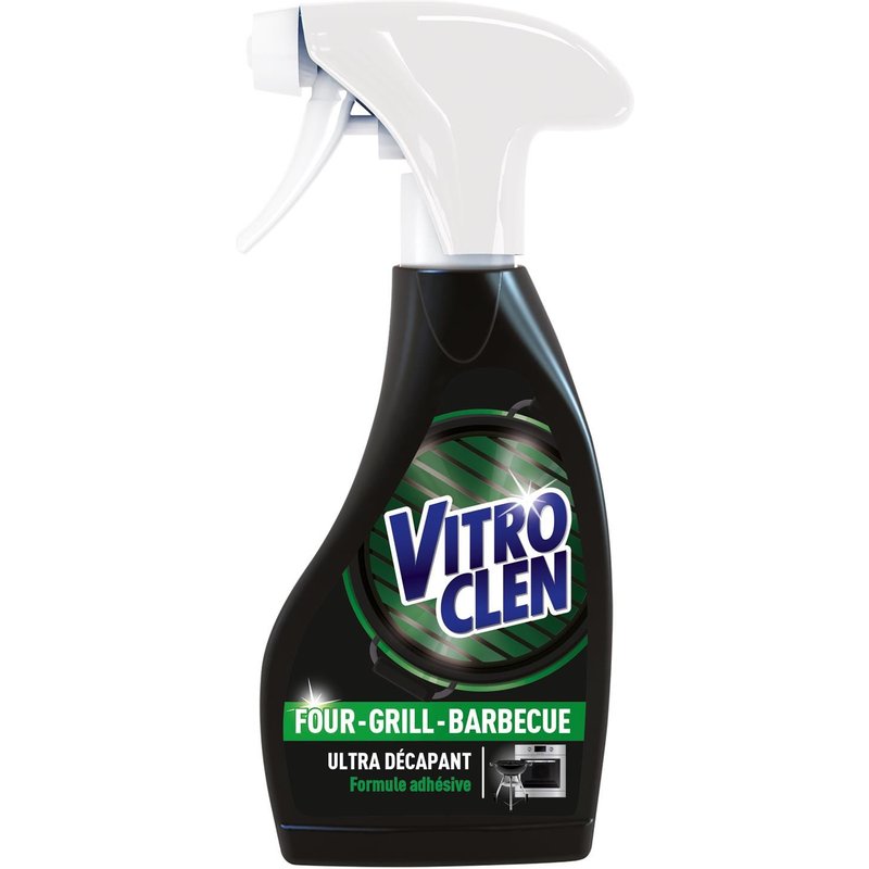 VITROCLEN Spray nettoyant ultra décapant four-grill-barbecue - 250 ml