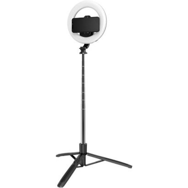 Perche À Selfie Sans Fil Bluetooth Avec Support Télescopique, Spécifications : Q05s (Noir Avec Éclairage D'appoint) - Q05 (Noir)
