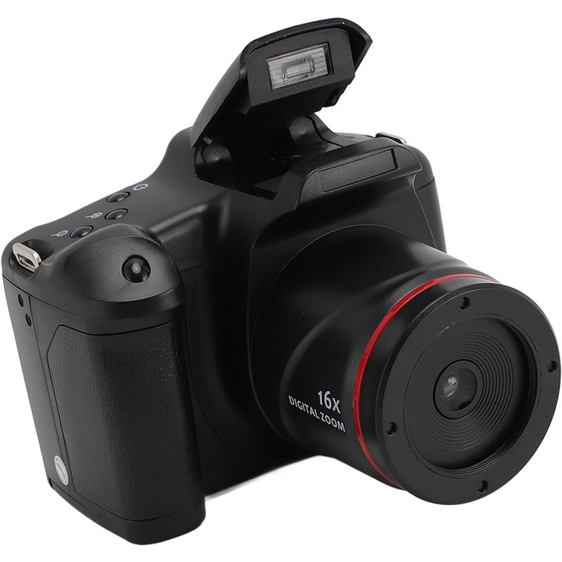 GOTHICANA BY EMPAppareil Photo Numérique 16Mp Pour La Photographie, Caméra Fhd 1080P, Caméra Zoom Numérique 16X Avec Écran Flip 180 Degrés, Caméra Vlogging Portable Pour Enfants Adolescents
