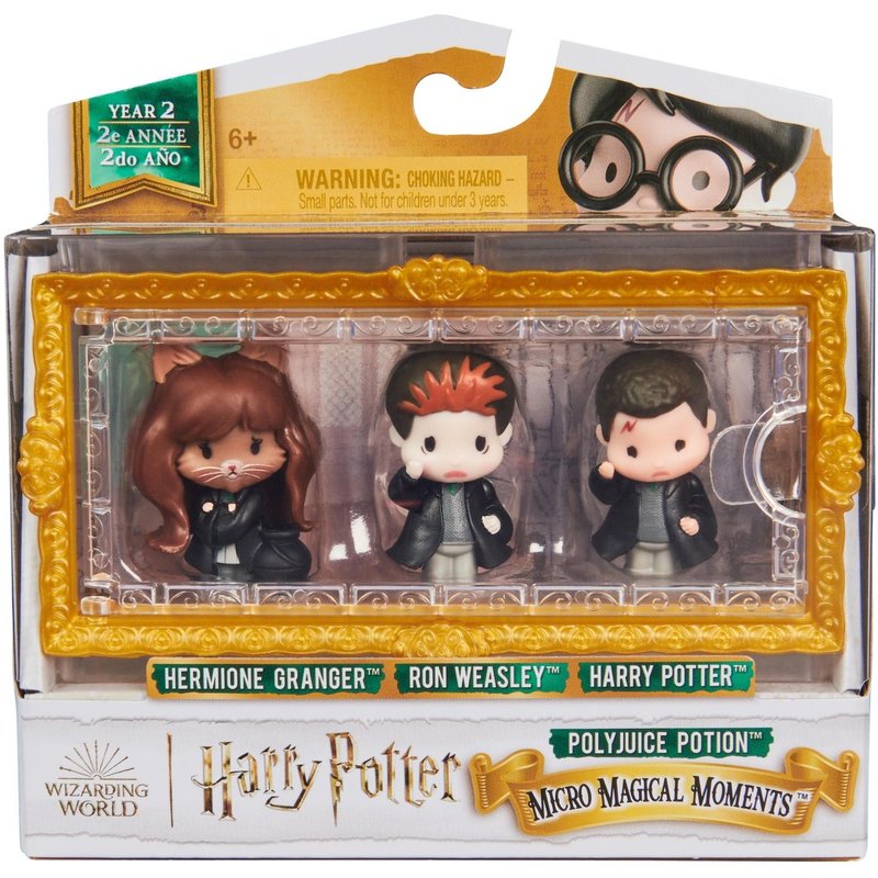 Harry Potter Multipack 3 Figurines Polynectar Moments Magiques Wizarding World