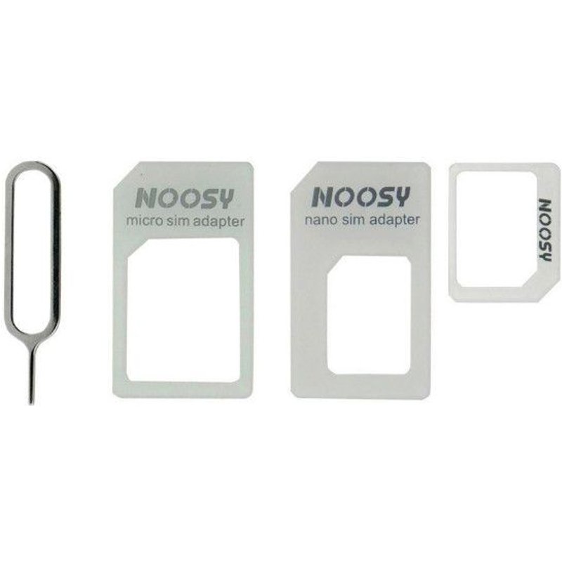 Jc Nano Sim Adapter Adaptateur De Tarjetas Sim Con Aguja De Expulsión Y Acceso A Slot