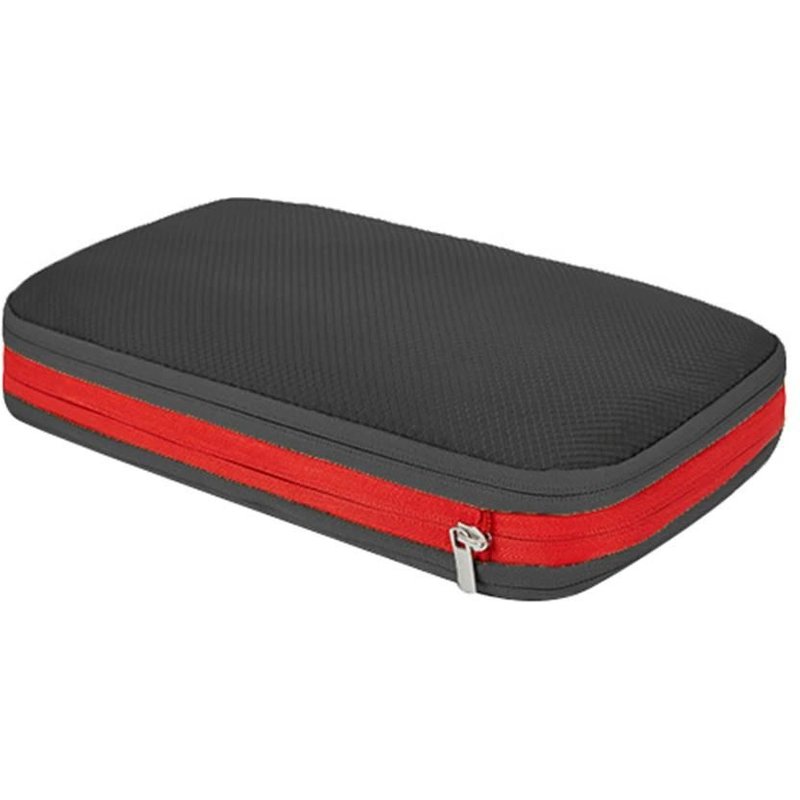 Sac De Rangement De Compression De Voyage Fermeture Ăclair Sac D'emballage De Voyage Sac De Tri De VĂȘtements Portable Couleur Noire