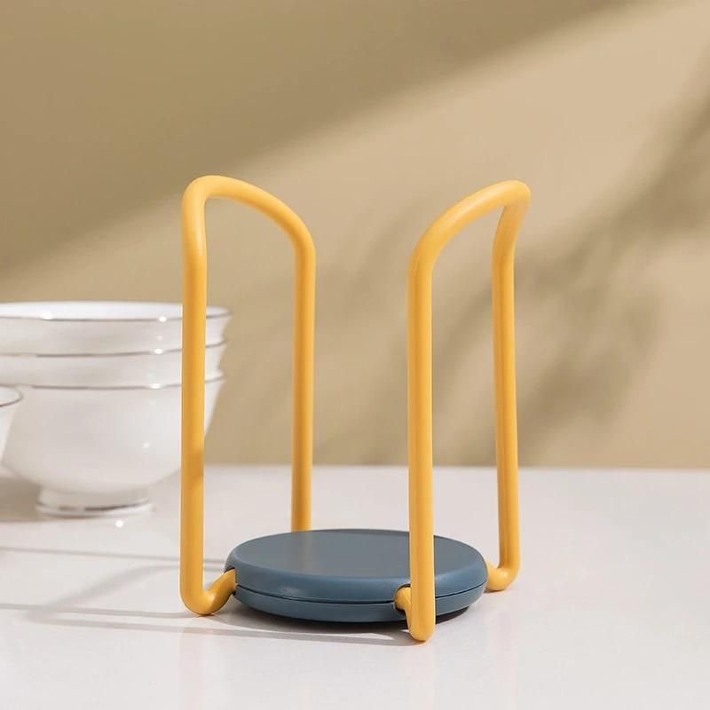 Bol Rétractable Rack Multifonctionnel Drain Vaisselle Assiette Dîner Support De Rangement Gadgets De Cuisine Pratiques Jaune